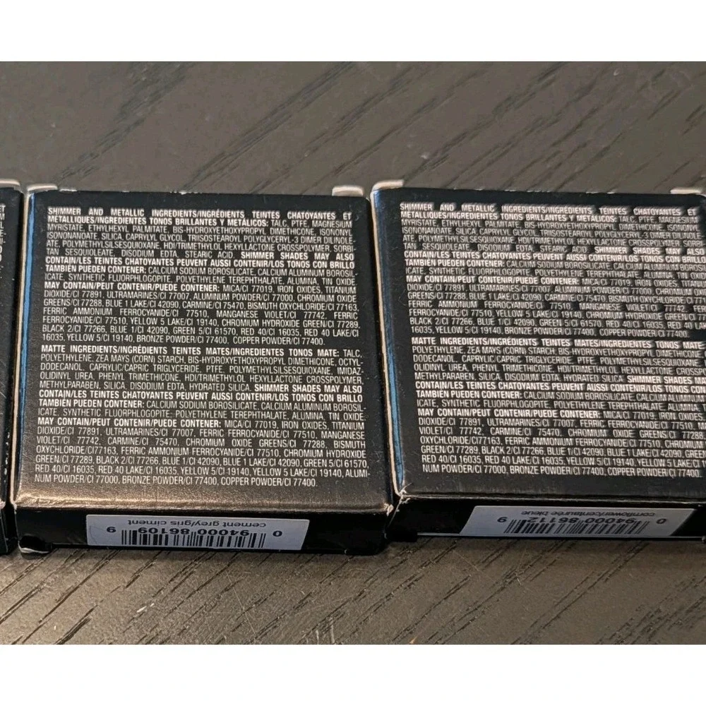 NIB 2 Avon True Color Eye Shadow Singles: Cement Gray And Cornflower Blue